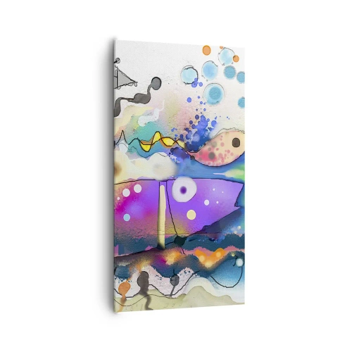 Obraz na plátně - Chybí slova! - 65x120 cm