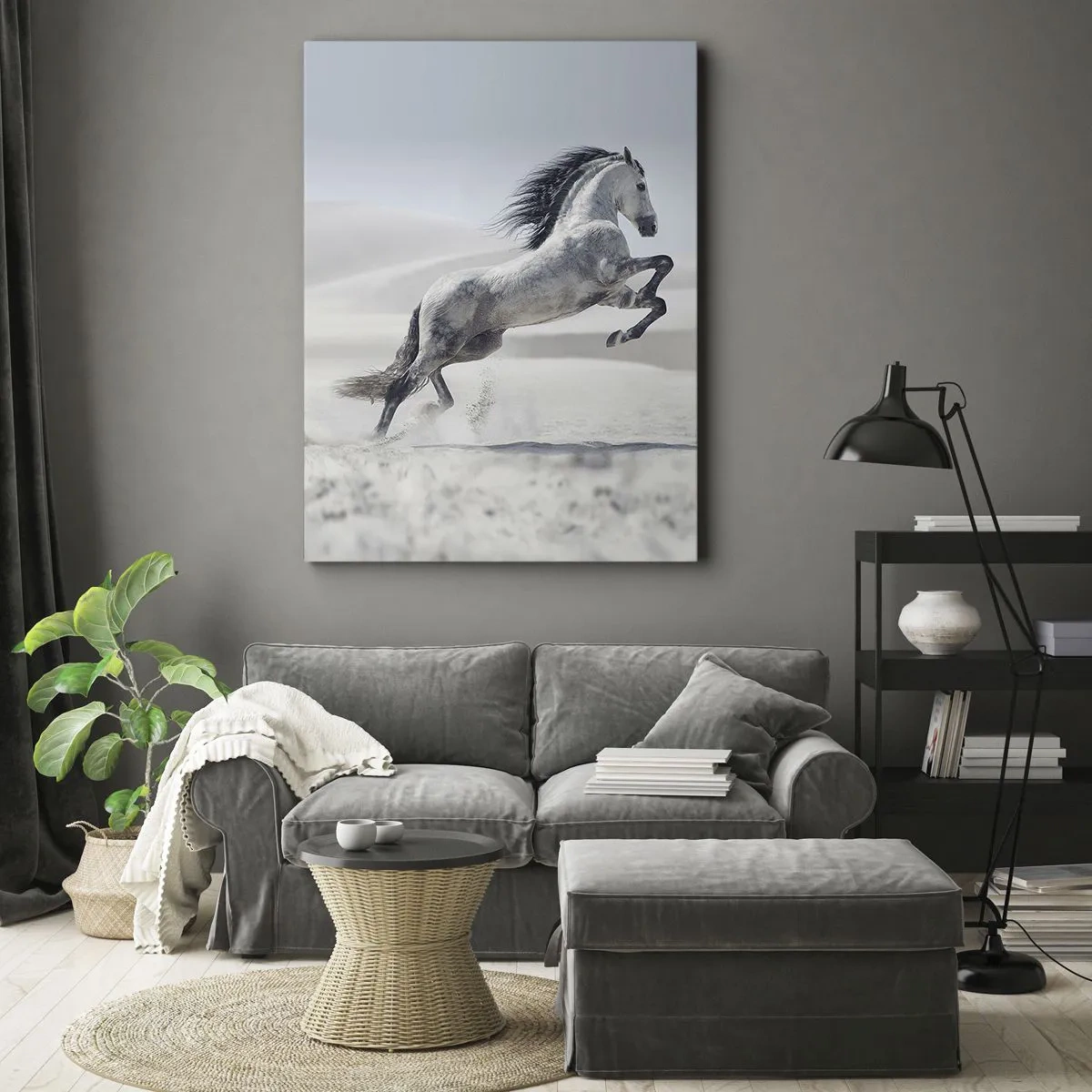 Obraz na plátně - Arabský kníže - 55x100 cm