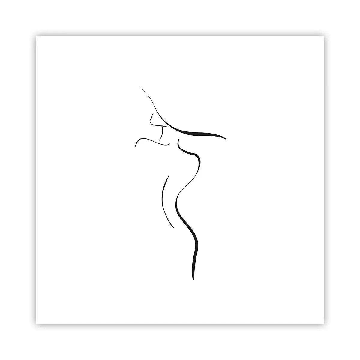 Plakát - Nepolapitelná jako vlna - 30x30 cm