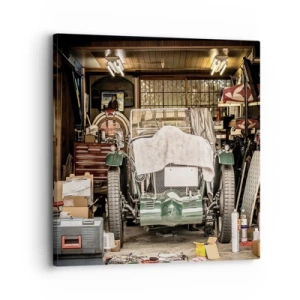 Obraz na plátně - Zpět do minulosti - 30x30 cm