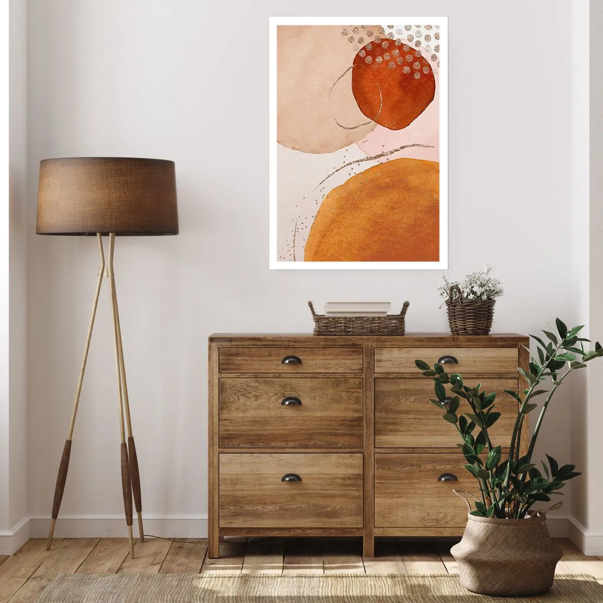 Plakát - Zaoblení a pohyb - 70x100 cm