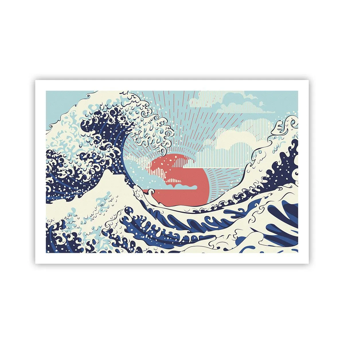 Plakát - Z japonských inspirací - 91x61 cm