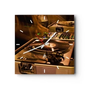 Nástěnné hodiny - Cítíš tu sílu? - 40x40 cm