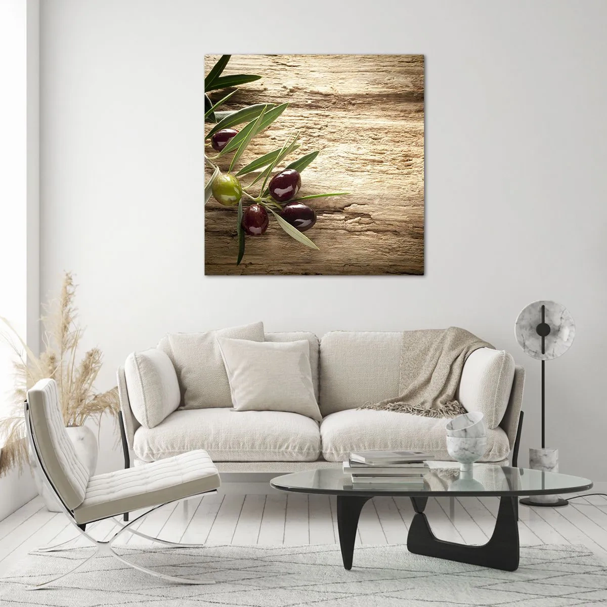 Obraz na skle - Přímo od přírody - 40x40 cm