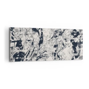 Obraz na plátně - Prolínání protikladů - 100x40 cm