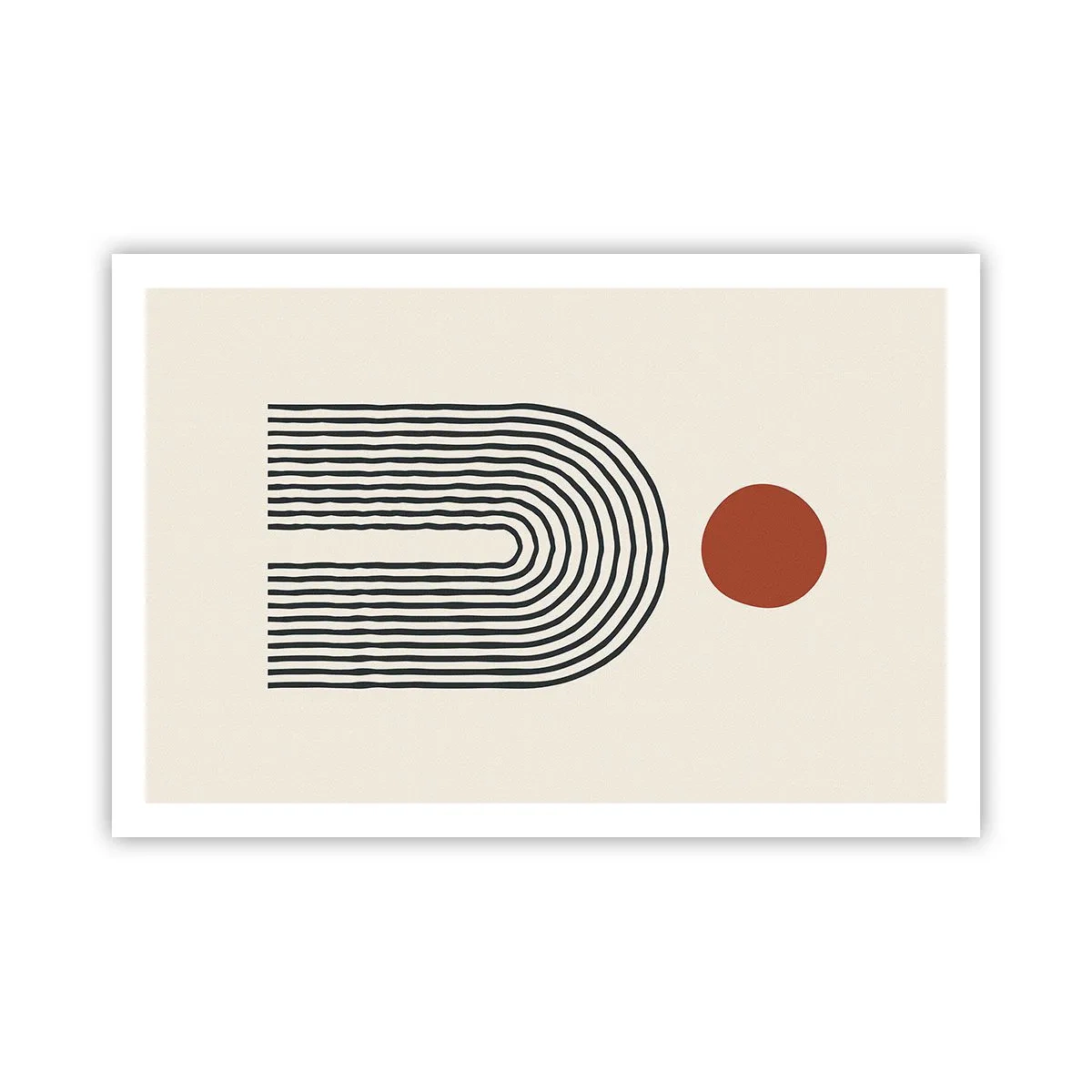 Plakát - Magnetismus tvarů a barev - 91x61 cm