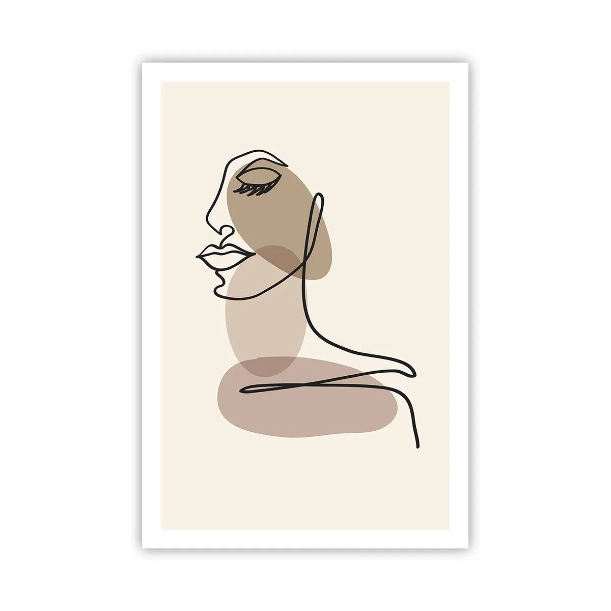 Plakát - Při poslechu samé sebe - 61x91 cm