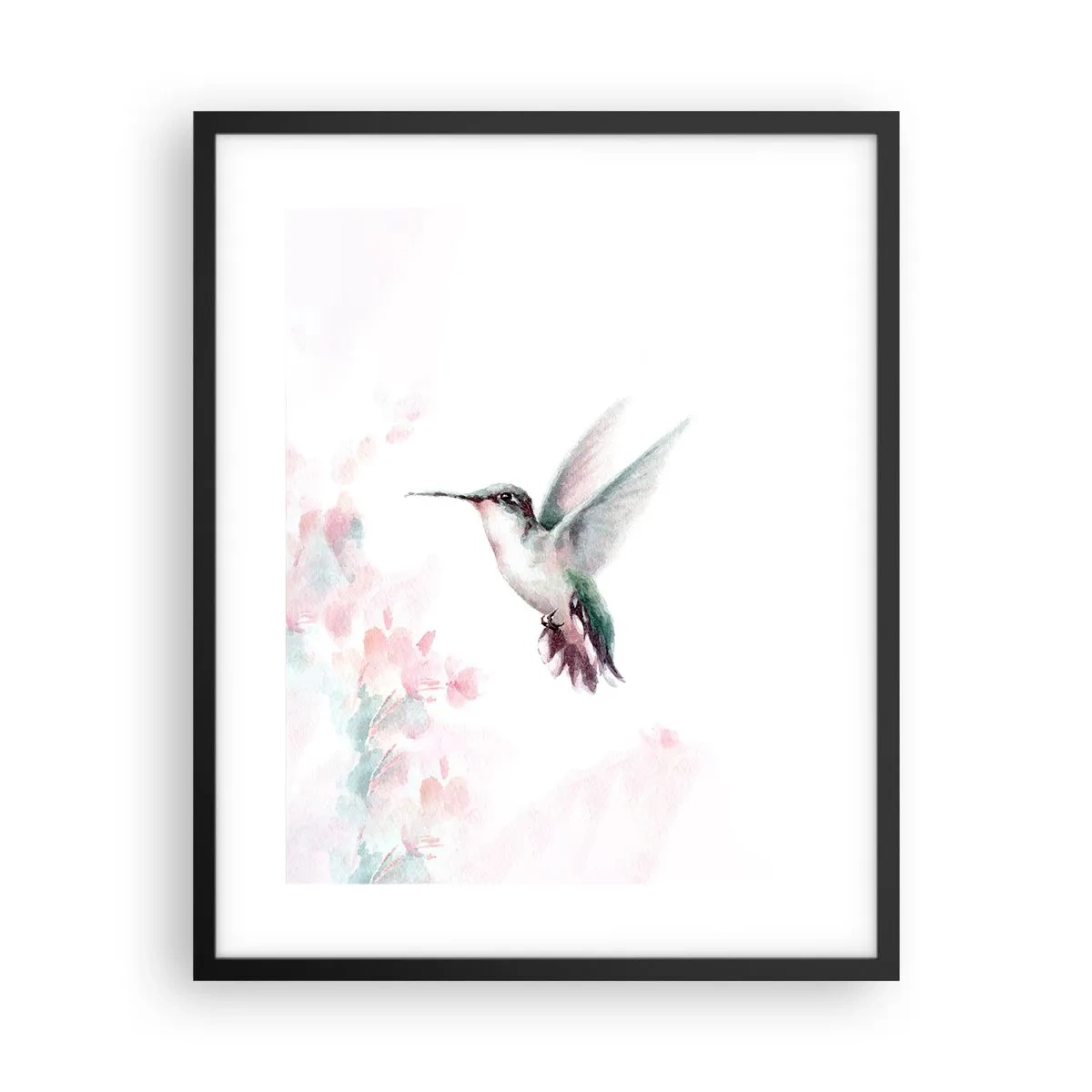 Plakát v černém rámu - Mávání - 40x50 cm