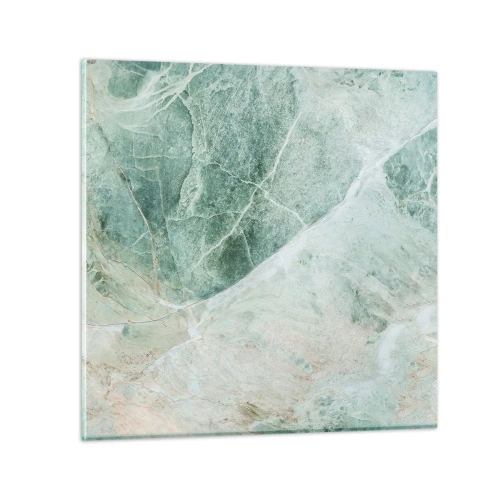 Obraz na skle - Ctný chlad kamene - 60x60 cm