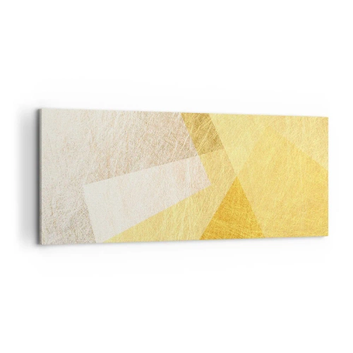 Obraz na plátně - Počasí geometrie - 100x40 cm