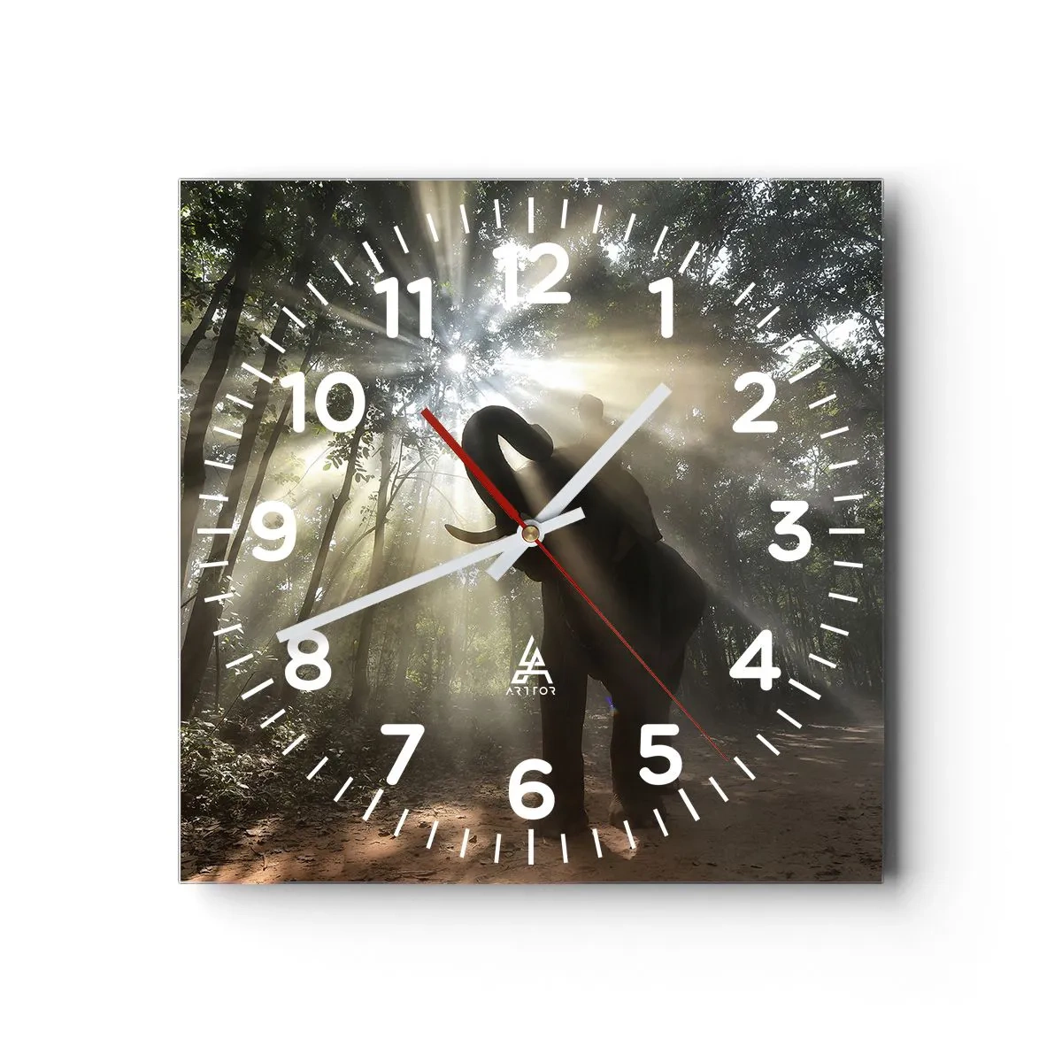 Nástěnné hodiny - Pod šťastnou hvězdou - 40x40 cm