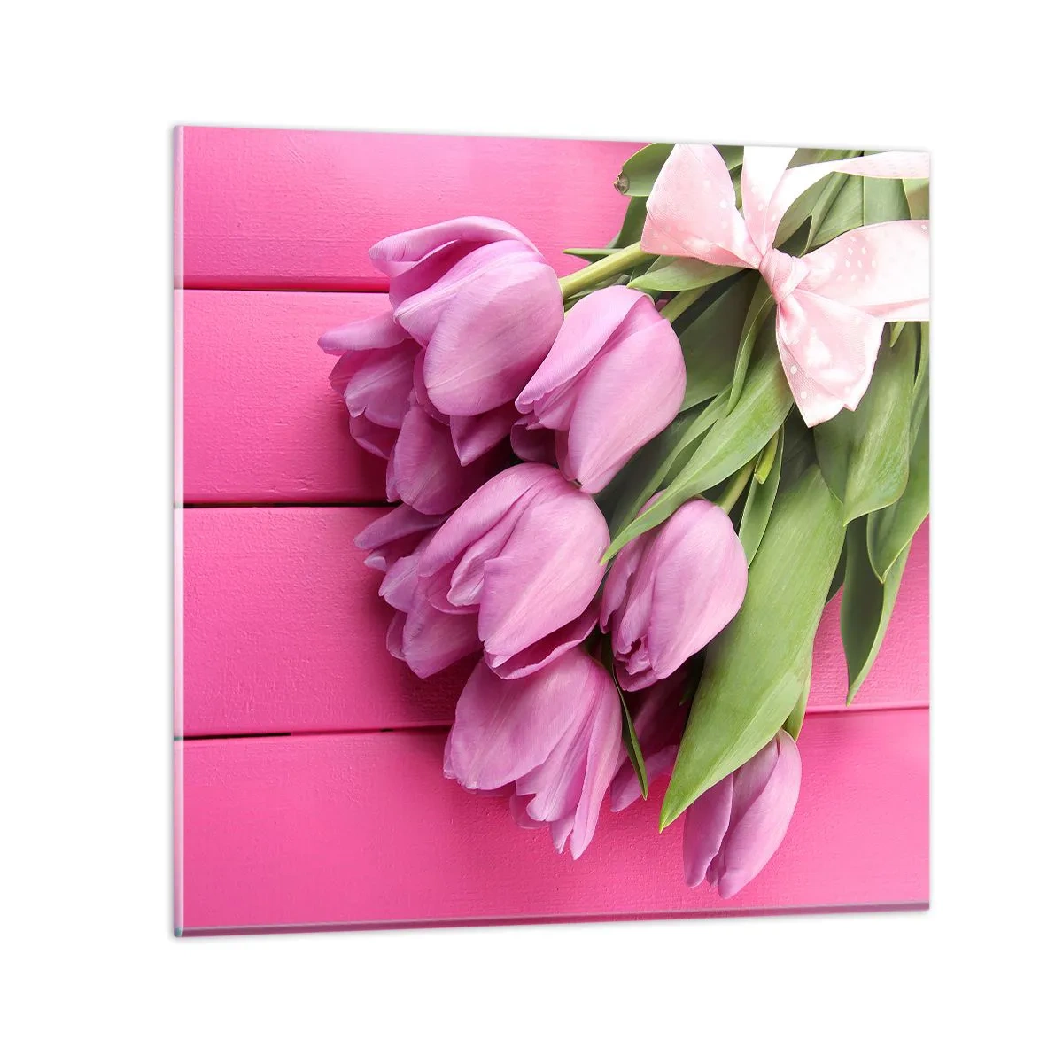 Obraz na skle - Právě pro tebe - 70x70 cm