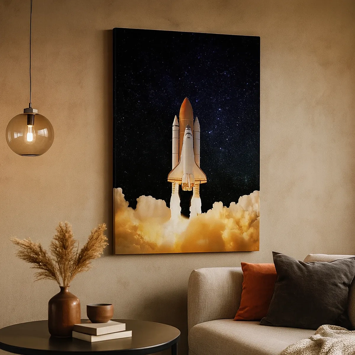 Obraz na plátně - Ad astra! - 50x70 cm