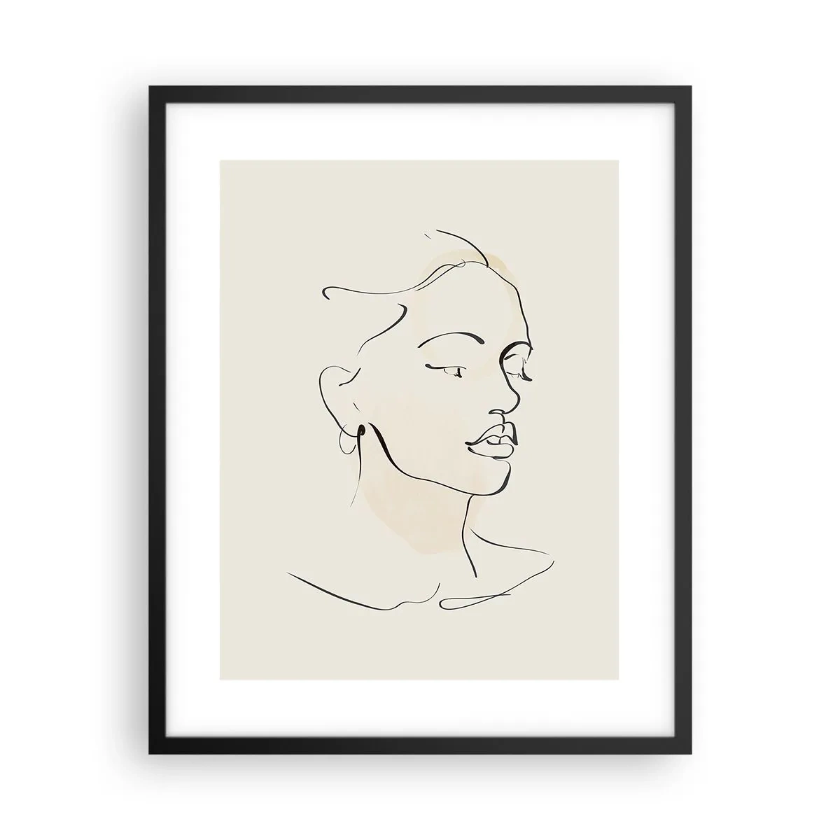 Plakát v černém rámu - Výrazným tahem - 40x50 cm