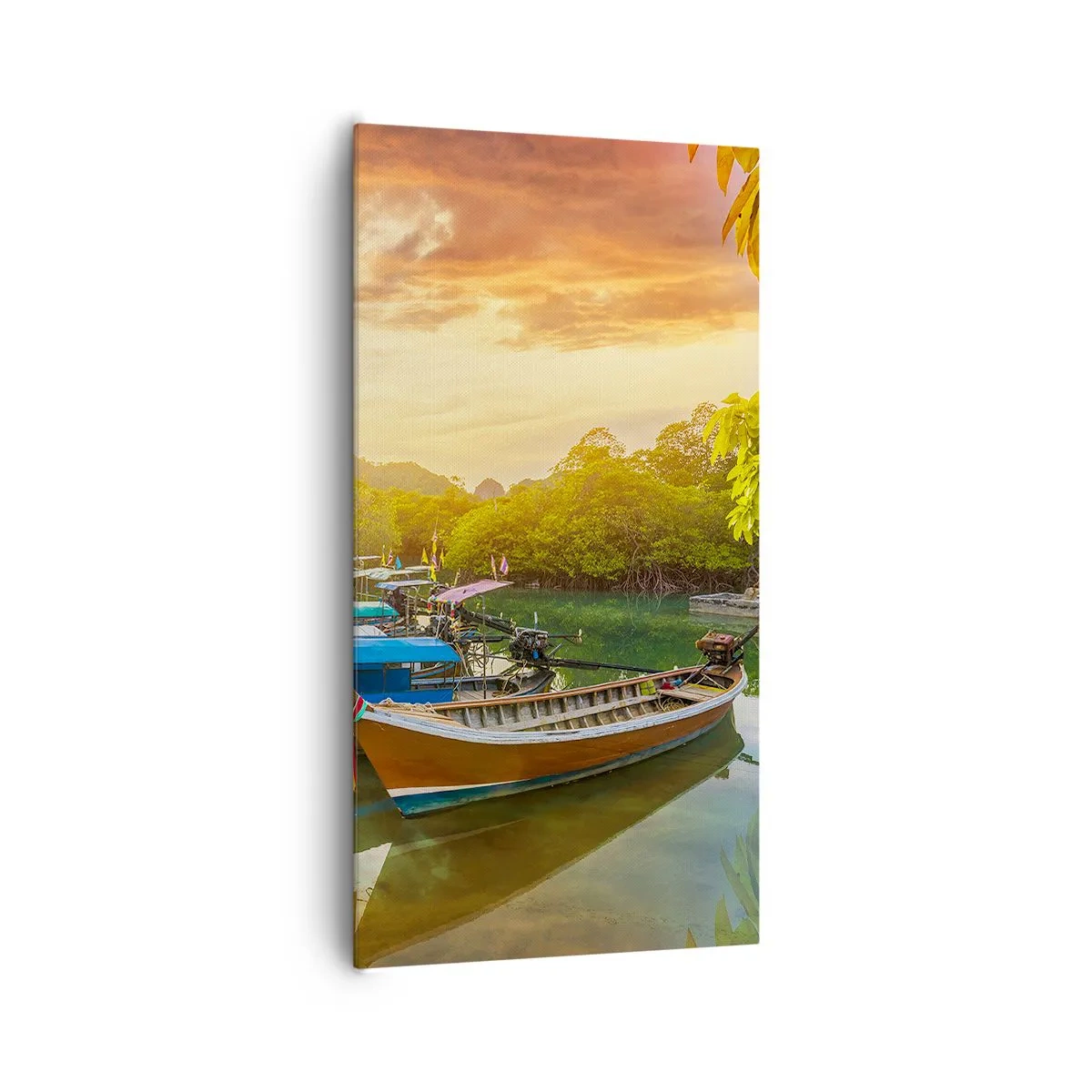 Obraz na plátně - Před rušným dnem - 65x120 cm