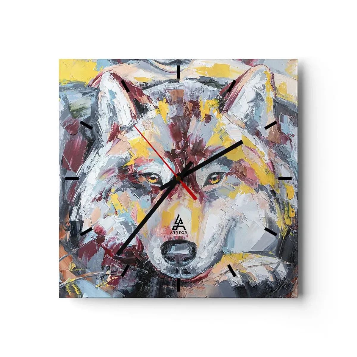 Nástěnné hodiny - Klid mezi blízkými - 30x30 cm