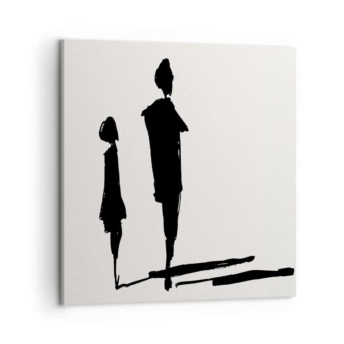 Obraz na plátně - Určitě spolu? - 50x50 cm