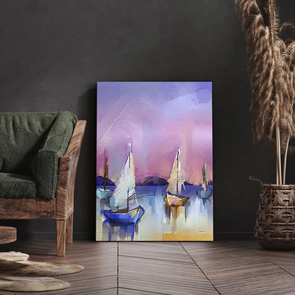 Obraz na plátně - Směr: široké vody - 65x120 cm