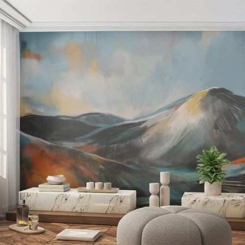 Fototapeta Premium Canvas - Syrové i krásné - Kus, hory, Krajina - 500x350 cm