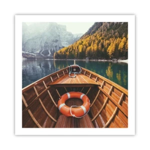 Plakát - Horská túra - 60x60 cm