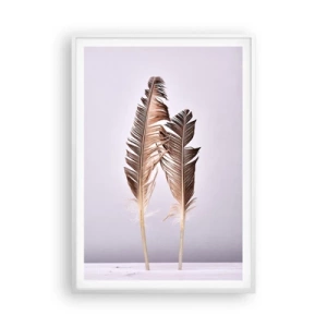 Plakát v bílém rámu - Proti nicotě - 70x100 cm