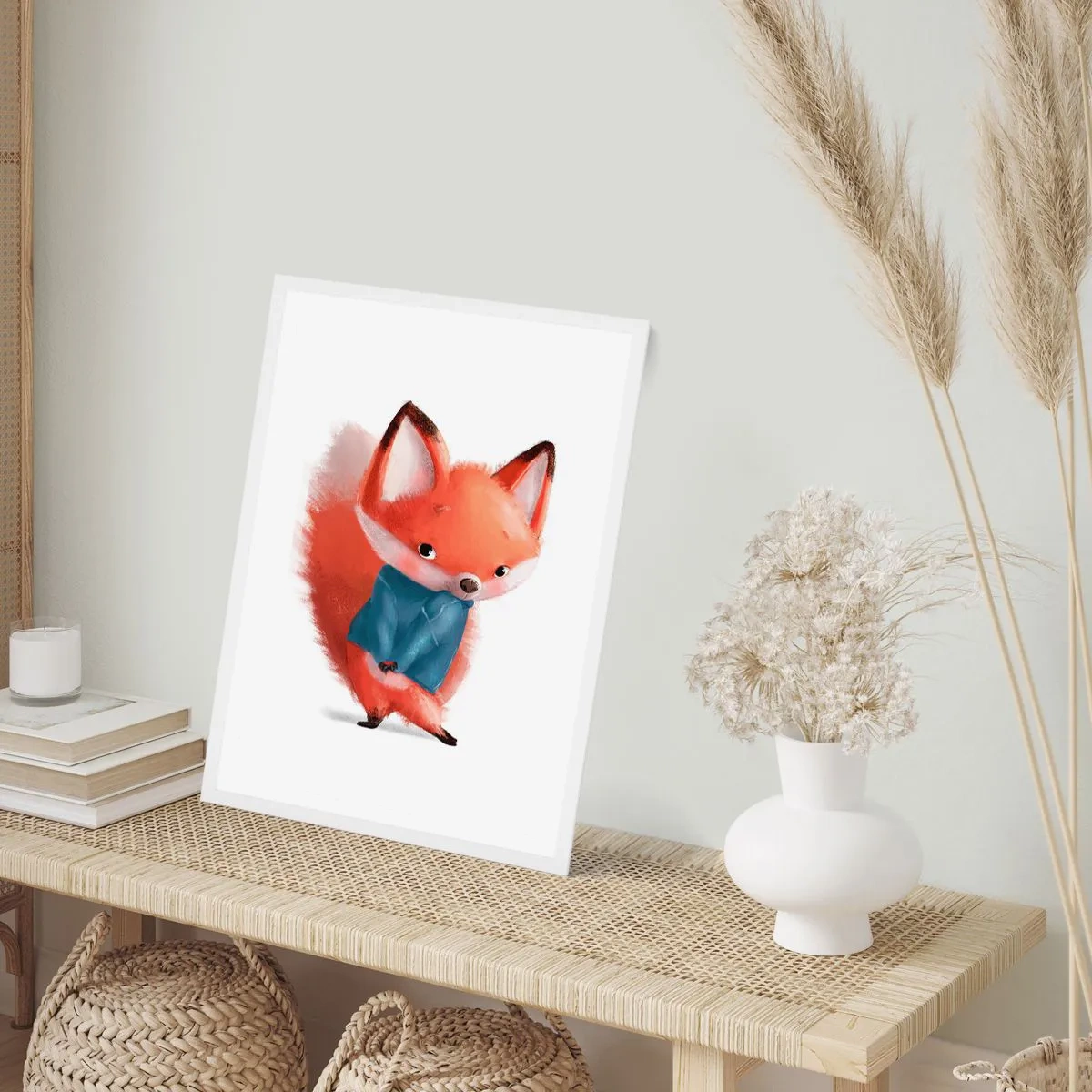 Plakát v bílém rámu - Sluší mi to? - 61x91 cm