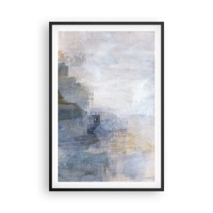Plakát v černém rámu - Tóny a akordy barev - 61x91 cm
