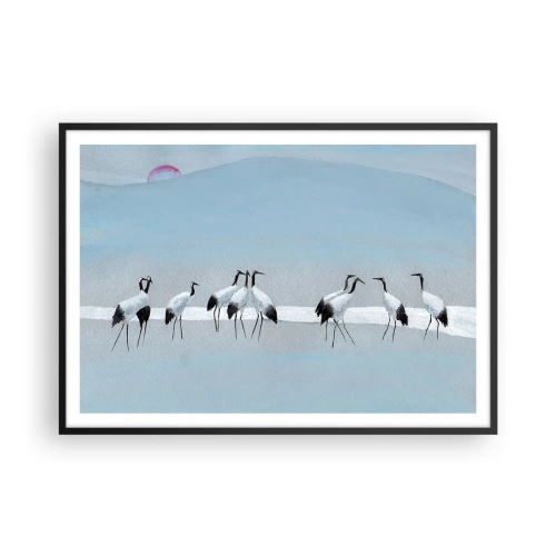 Plakát v černém rámu - Po horkém dni - 100x70 cm