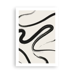 Plakát - Černobílý rozmar - 50x70 cm