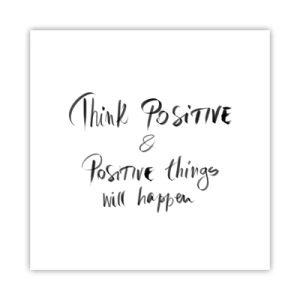 Plakát - Jak žít? - 30x30 cm