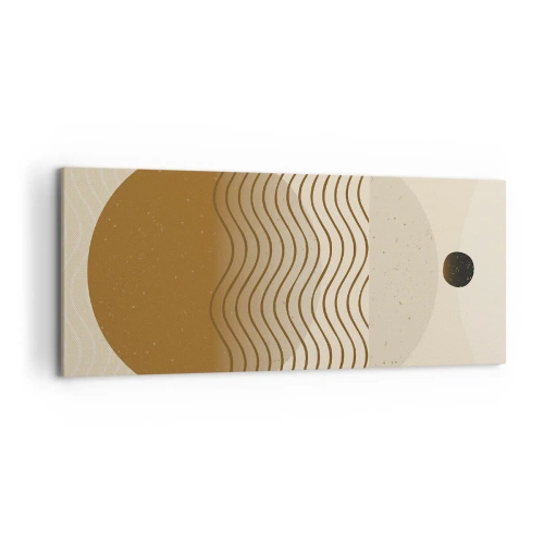 Obraz na plátně - O původu geometrických obrazců - 120x50 cm