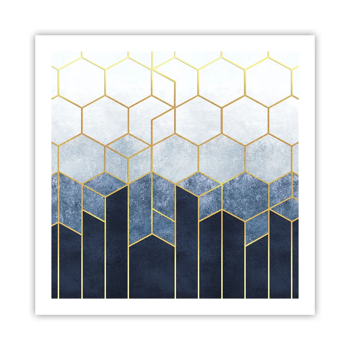 Plakát - Kompozice v synkopickém rytmu - 60x60 cm