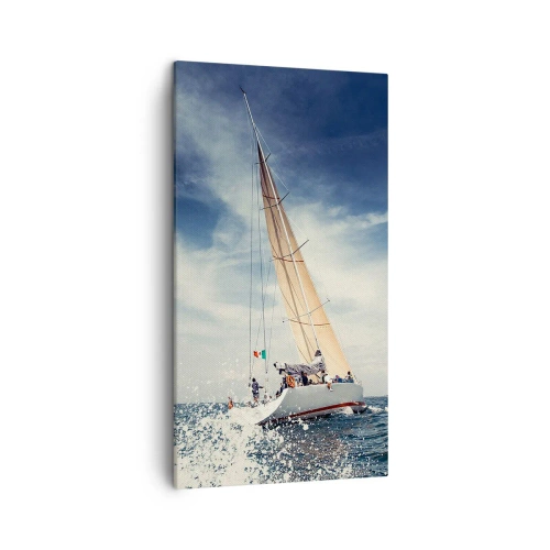 Obraz na plátně - Nás nedohoní! - 45x80 cm