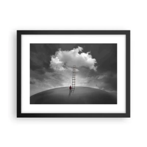 Plakát v černém rámu - Všechno je možné - 40x30 cm