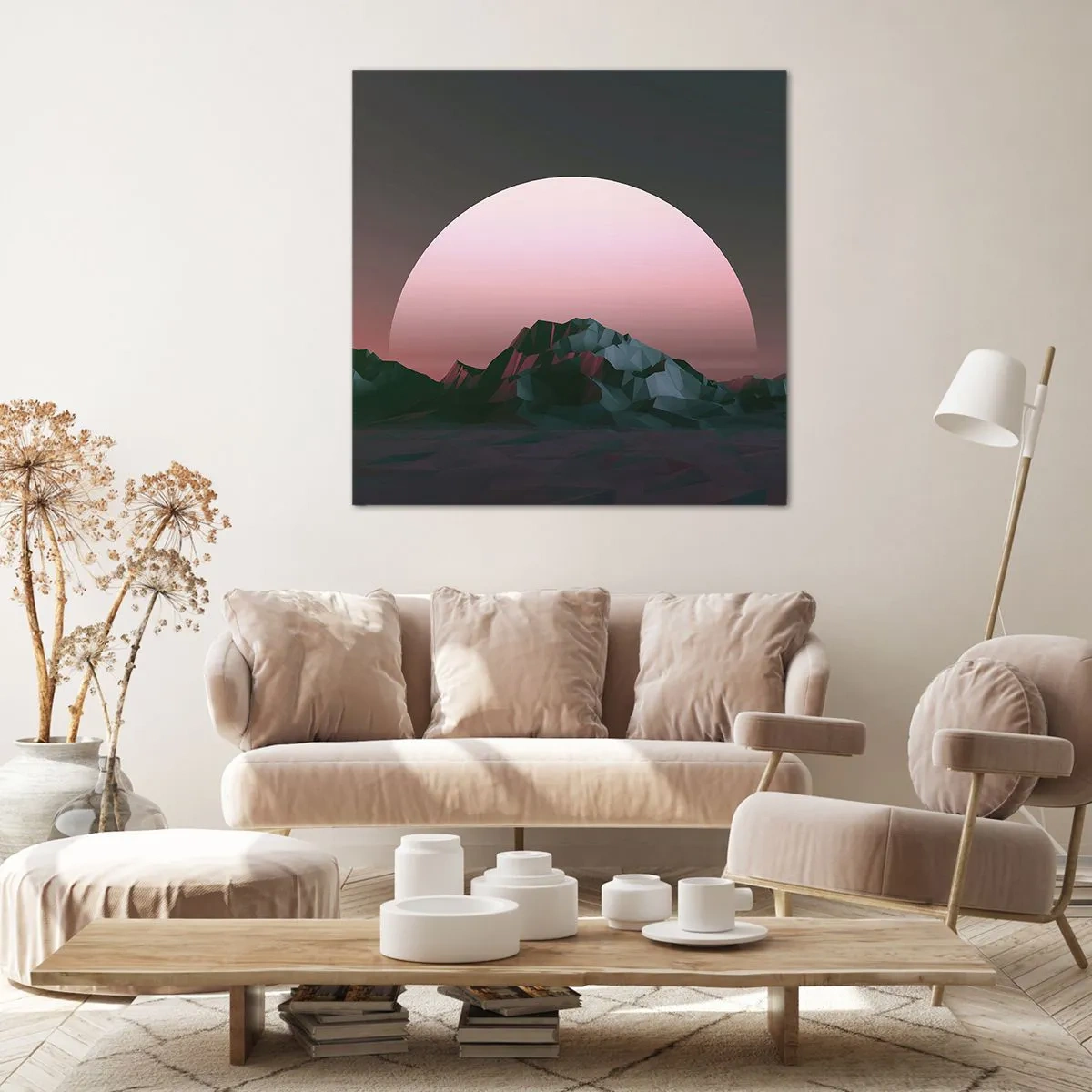 Obraz na plátně - V sousední galaxii - 30x30 cm