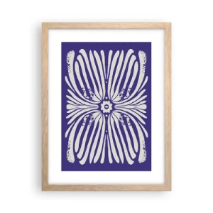 Plakát v rámu světlý dub - Etnické inspirace - 30x40 cm