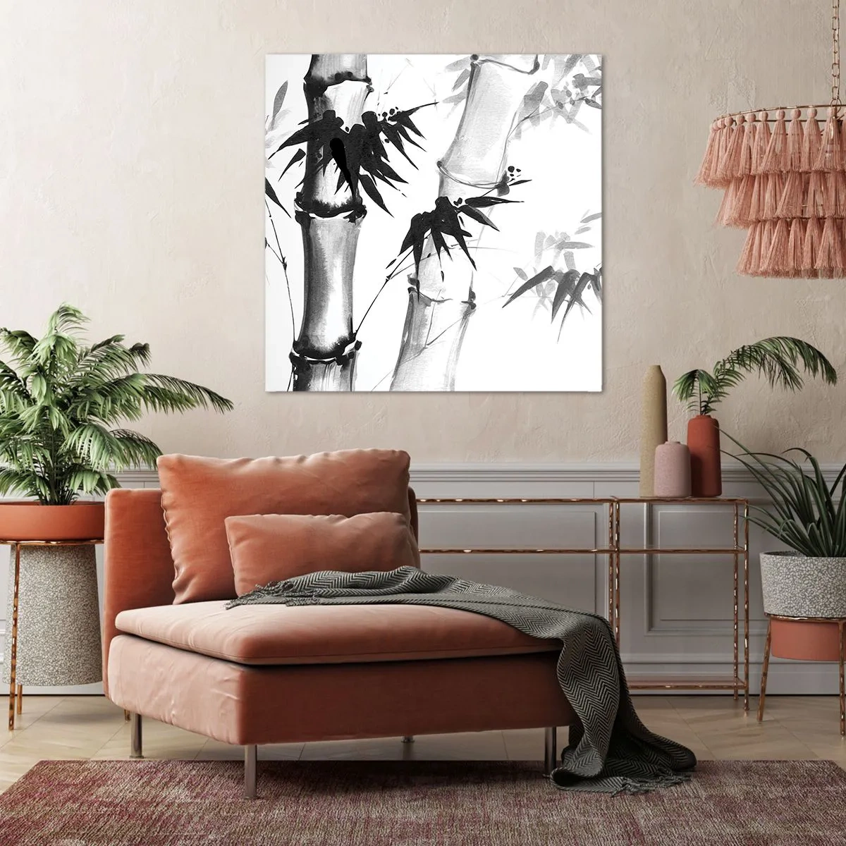 Obraz na plátně - Blízký záběr na orient - 60x60 cm