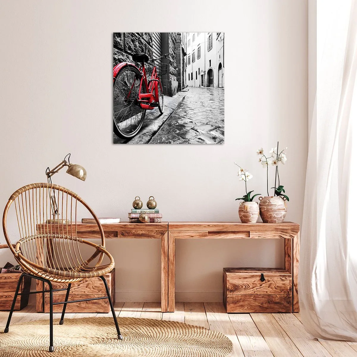 Obraz na plátně - Skutečná krása nestárne - 70x70 cm