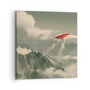 Obraz na plátně - Nebojácný průkopník - 70x70 cm