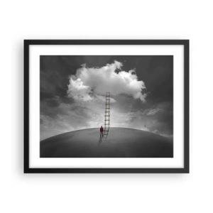 Plakát v černém rámu - Všechno je možné - 50x40 cm