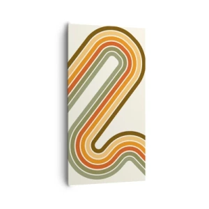 Obraz na plátně - Kličkování do cíle - 65x120 cm