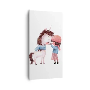 Obraz na plátně - Zimní příběh - 65x120 cm