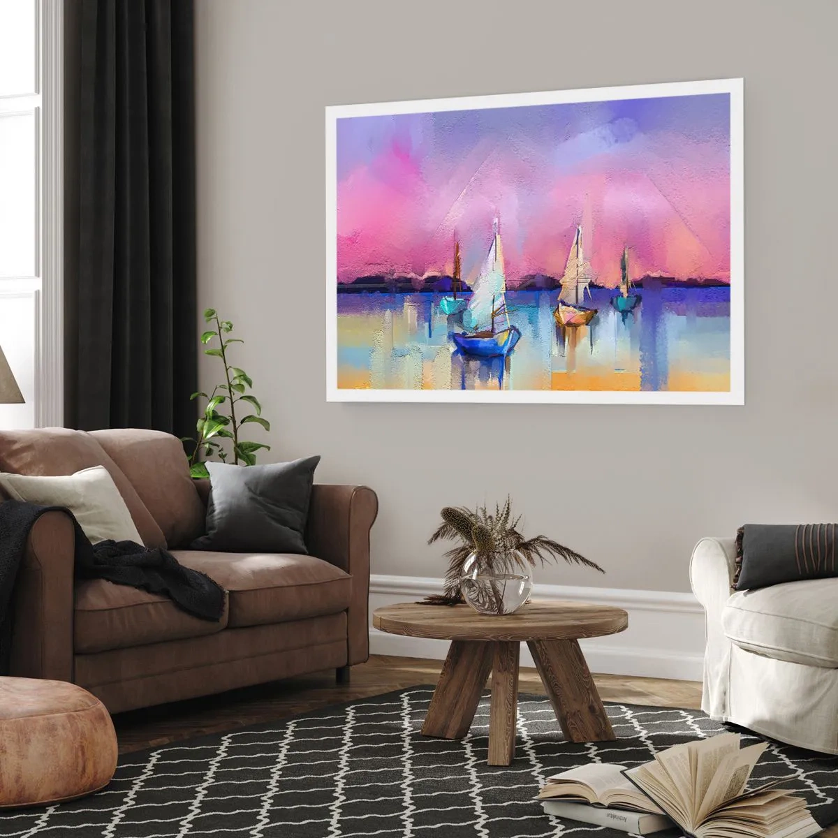 Plakát - Směr: široké vody - 100x70 cm