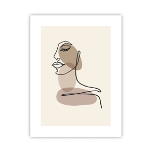 Plakát - Při poslechu samé sebe - 30x40 cm