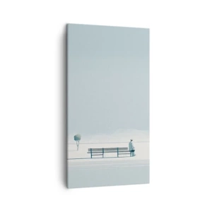 Obraz na plátně - Ano, čekám. - 45x80 cm