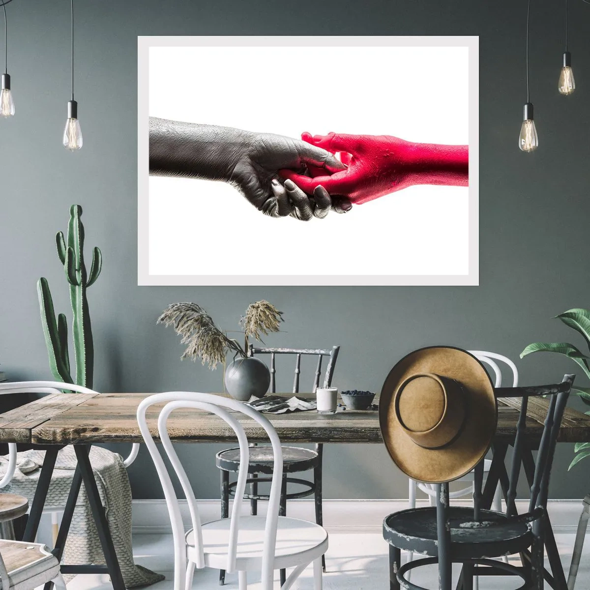 Plakát - Spolu i když jsme odlišní - 50x40 cm