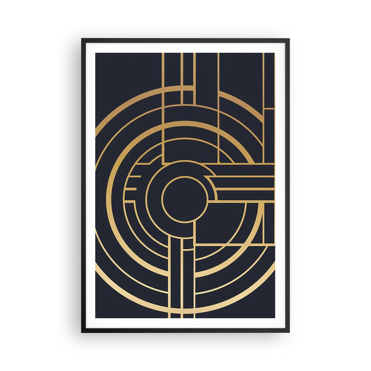 Plakát v černém rámu - Obraty události - 70x100 cm