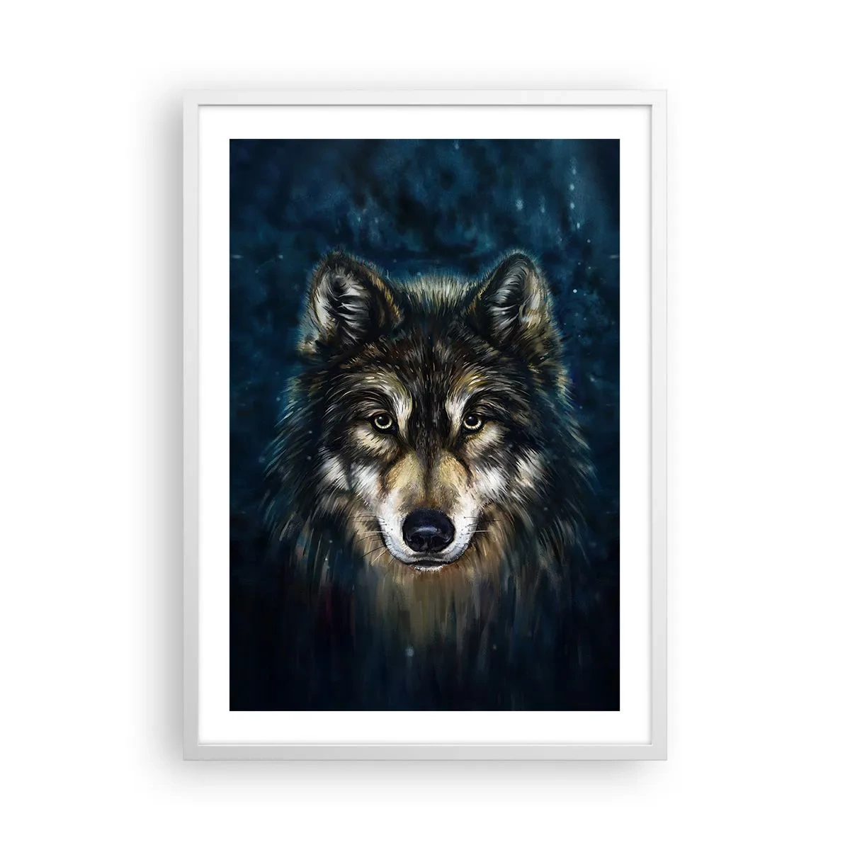 Plakát v bílém rámu - Alfa? A omega - 50x70 cm