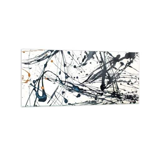 Obraz na skle - Se smyslem nebo bez smyslu? - 120x50 cm