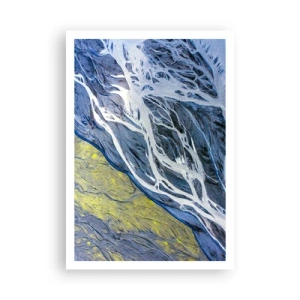 Plakát - Jeskynní malby přírody - 70x100 cm